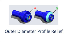 Outer Diameter Profile Relief in Turning