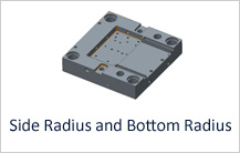 Side Radius and Bottom Radius Design Rule