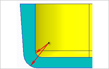 Sharp Corners guidelines in injection molding Design