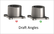 draft angle in casting design 